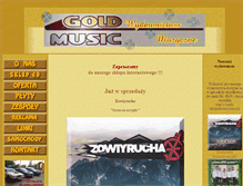 Tablet Screenshot of goldmusic.abajt.pl